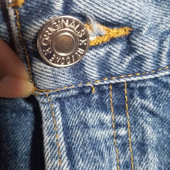 Re/Done Jeans 70s Bootcut Women's Button Fly Sz 32 - Picture 5 of 10